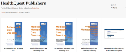 HealthQuest Publishersfrom MCOL