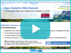 Care Analytics Web Summit