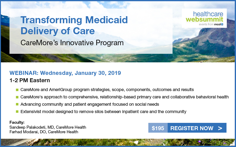 CareMores Innovative Program: Transforming Medicaid Delivery of Care.