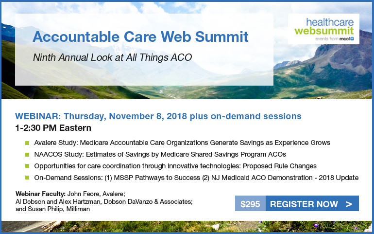 Ninthh Annual Accountable Care Web Summit - 2018