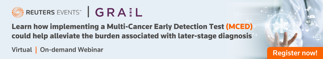 Reuters: Learn how implementing a Multi-Cancer Early Detection Test could help alleviate the burden associated with later-state diagnosis