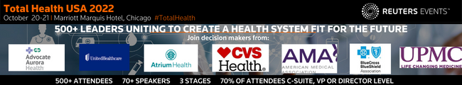 Total Health USA 2022 | October 20-21 | Marriott Marquis Hotel, Chicago