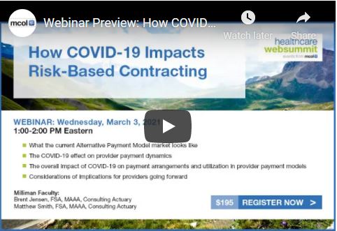 How COVID-19 Impacts Risk-Based Contracting